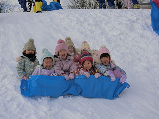 西野グリーン公園　雪遊び　🌰グループ