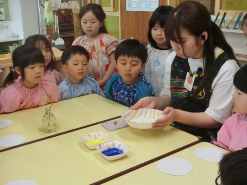 年長組　クラス活動の様子