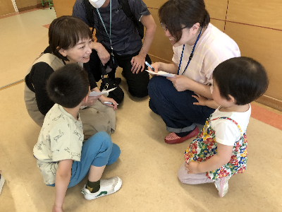 ＊つき親子レク＊