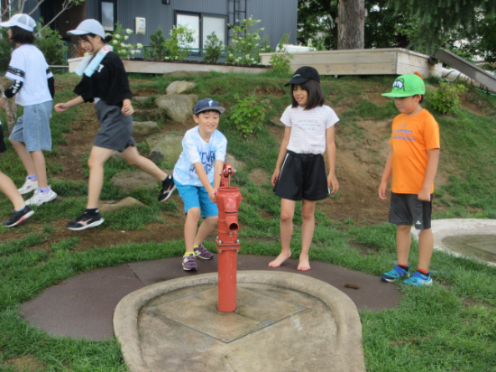 卒園児 園庭開放日